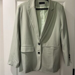 White Fox Boutique Light Green Blazer